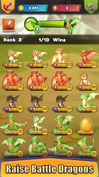 dragon merge master idle screenshot 1