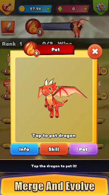 dragon merge master idle screenshot 3