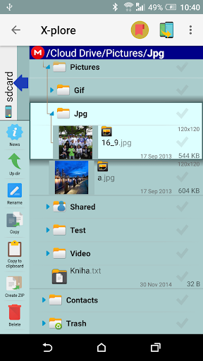 x plore file manager screenshot 6