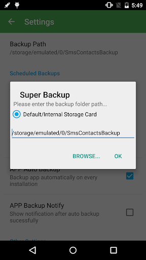 super backup restore screenshot 5