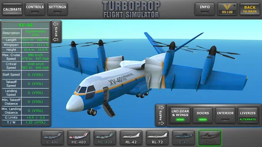 turboprop flight simulator 1